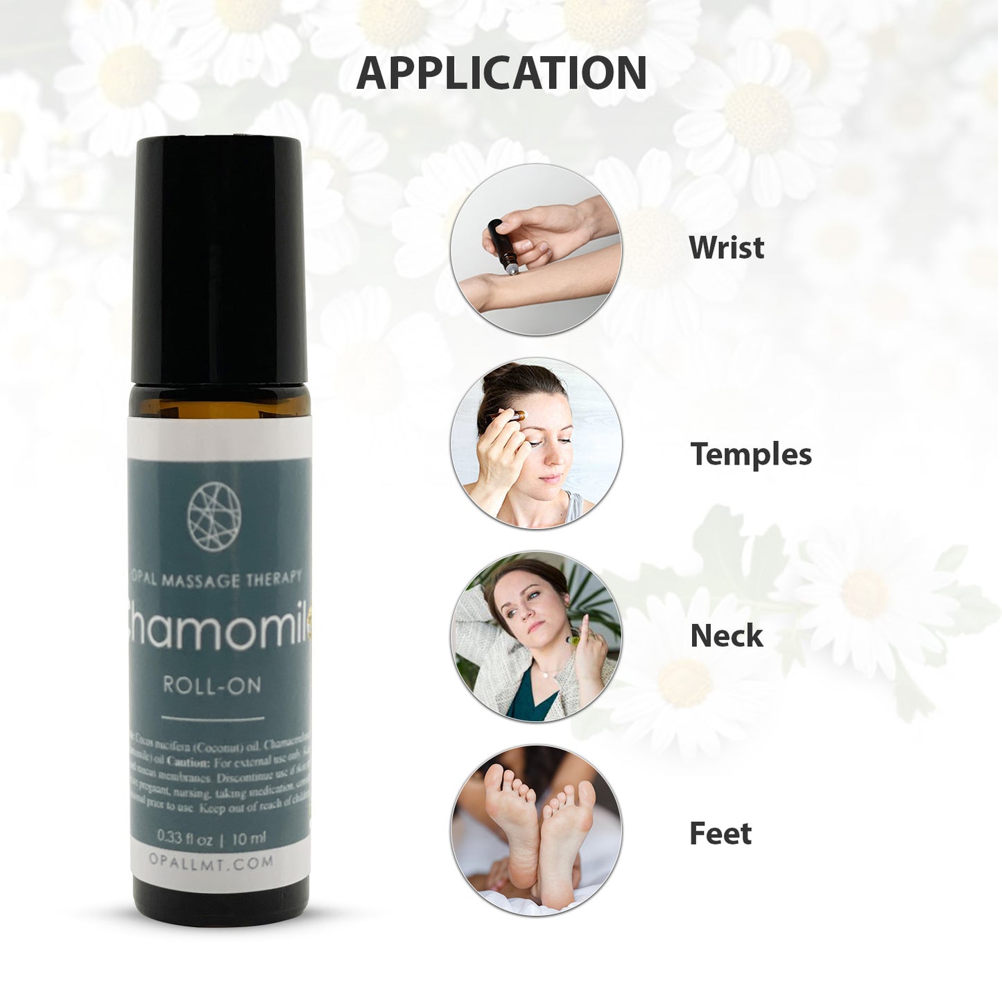 Premium Roman Chamomile Essential Oil Roll On