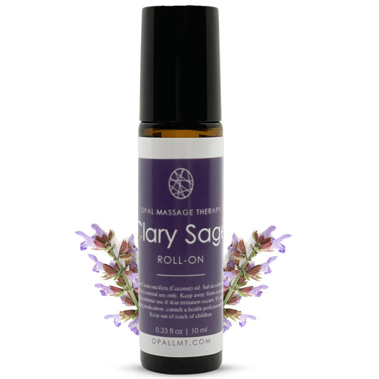 Premium Clary Sage Essential Oil Roll On