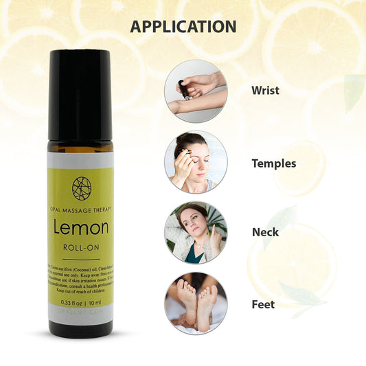 Premium Lemon Essential Oil Roll On