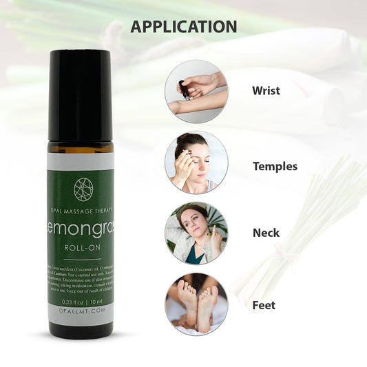 Premium Lemongrass Essential Oil Roll On