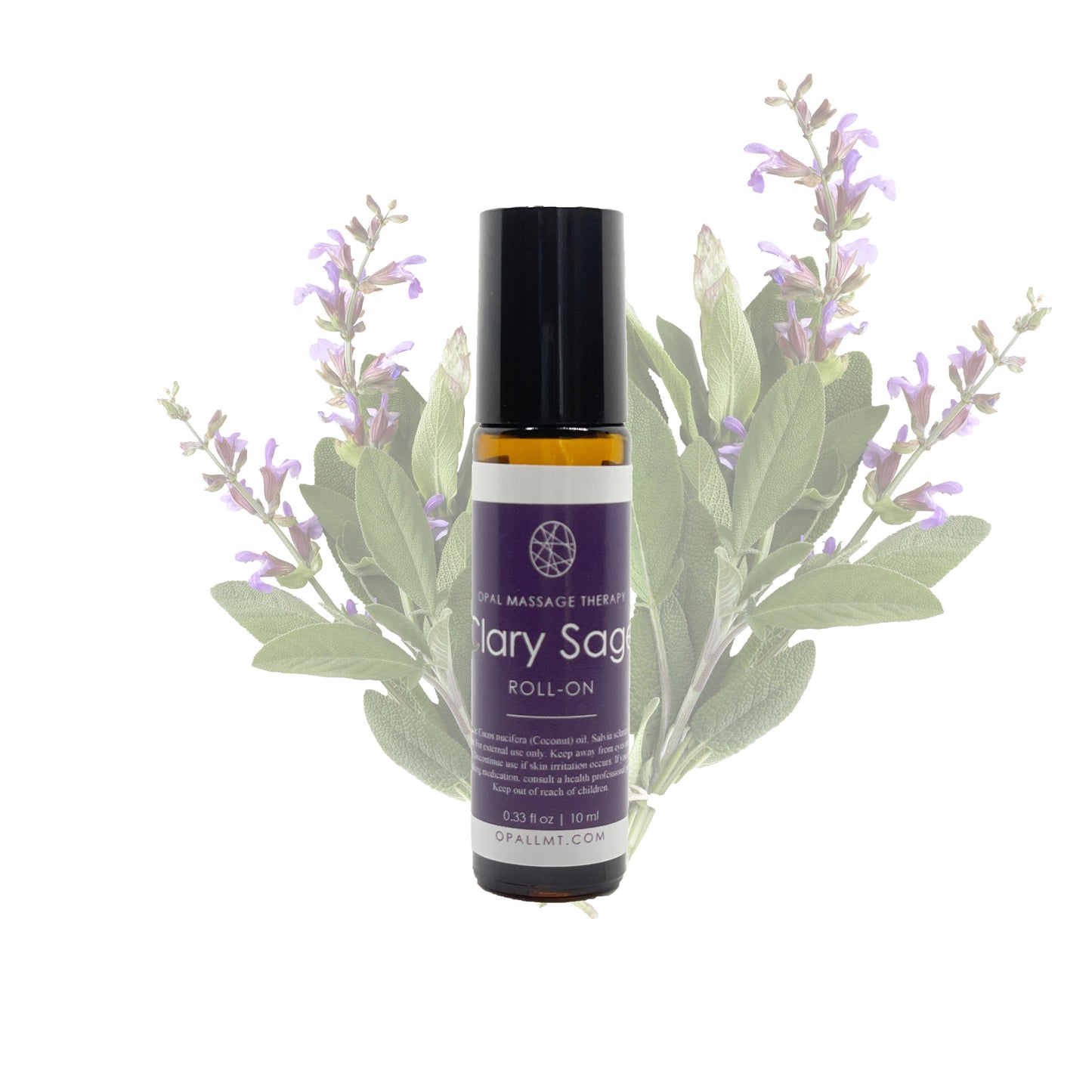 Premium Clary Sage Essential Oil Roll On