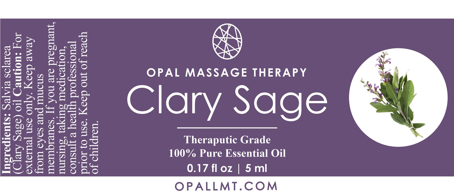 Premium Clary Sage Therapeutic Natural Essential Oil