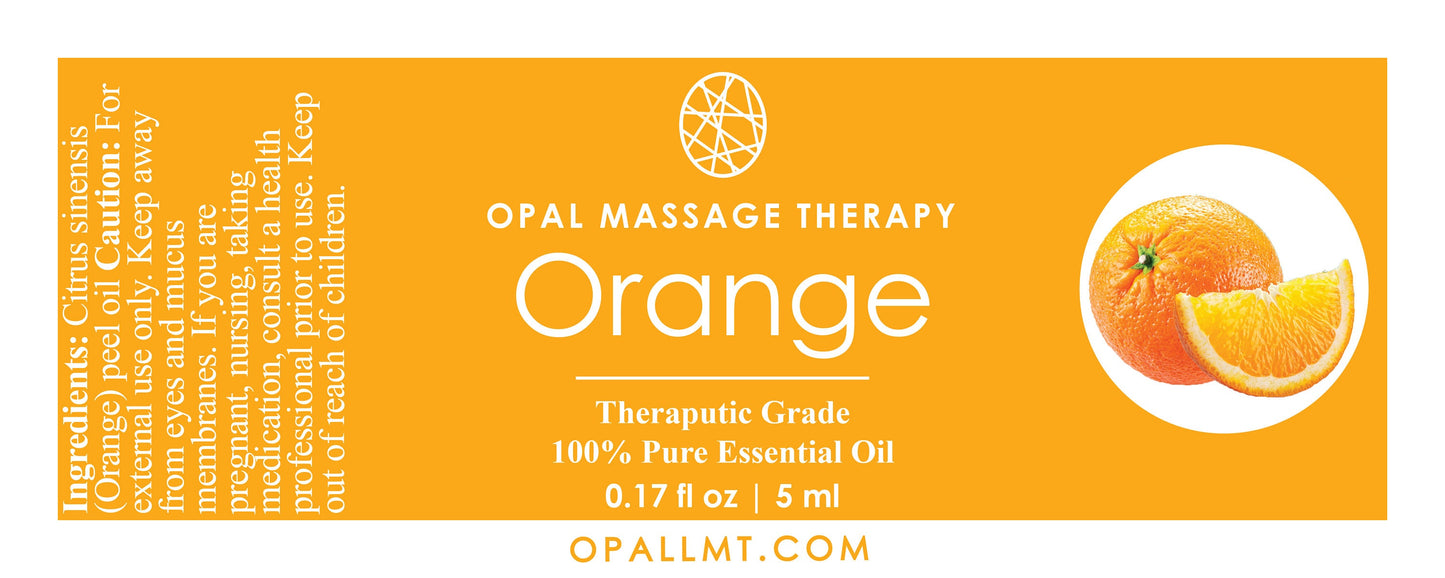 Premium Orange Therapeutic Natural Essential Oil