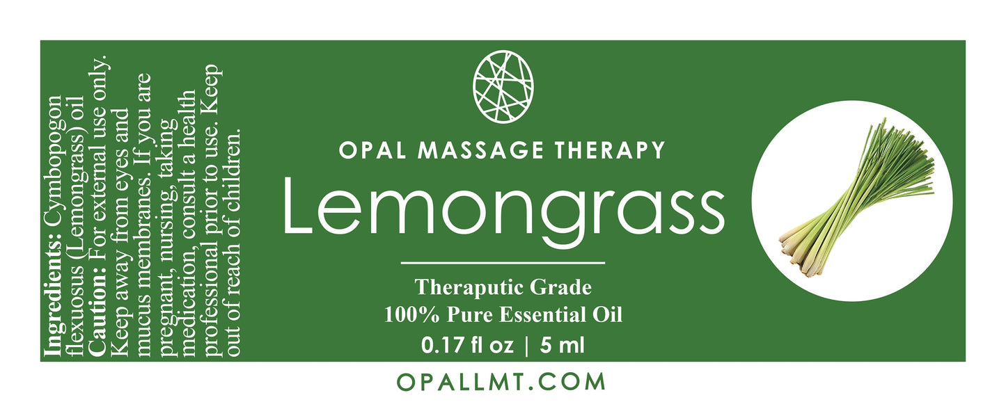 Premium Lemongrass Therapeutic Natural Essential Oil