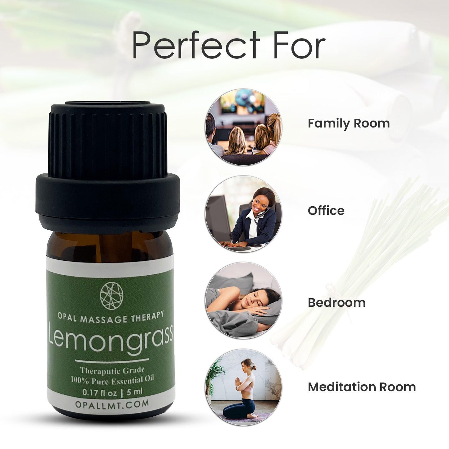 Premium Lemongrass Therapeutic Natural Essential Oil